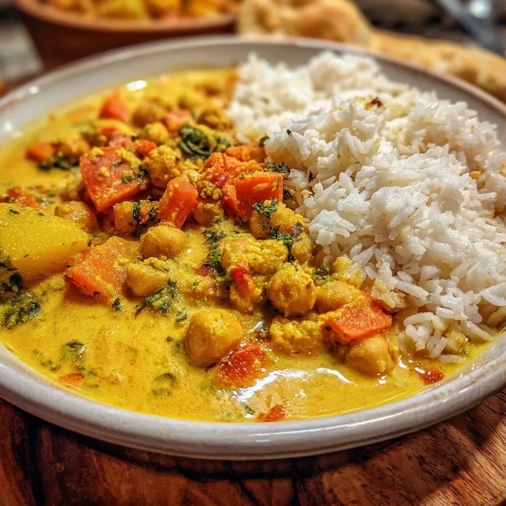 Kichererbse Curry mild