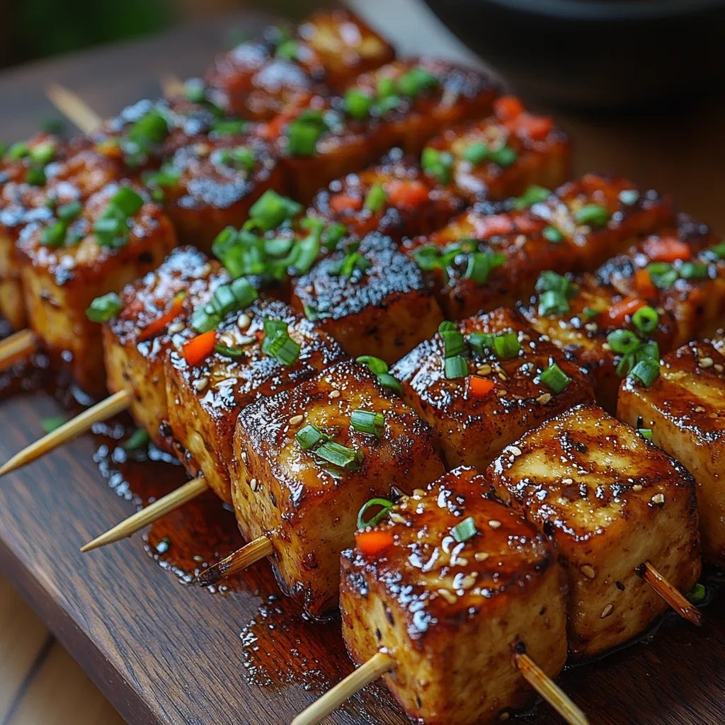 <p>Koreanische vegane BBQ-Tofu-Spieße: Ein Unglaublich Ultimatives Rezept für 5 Sterne</p>