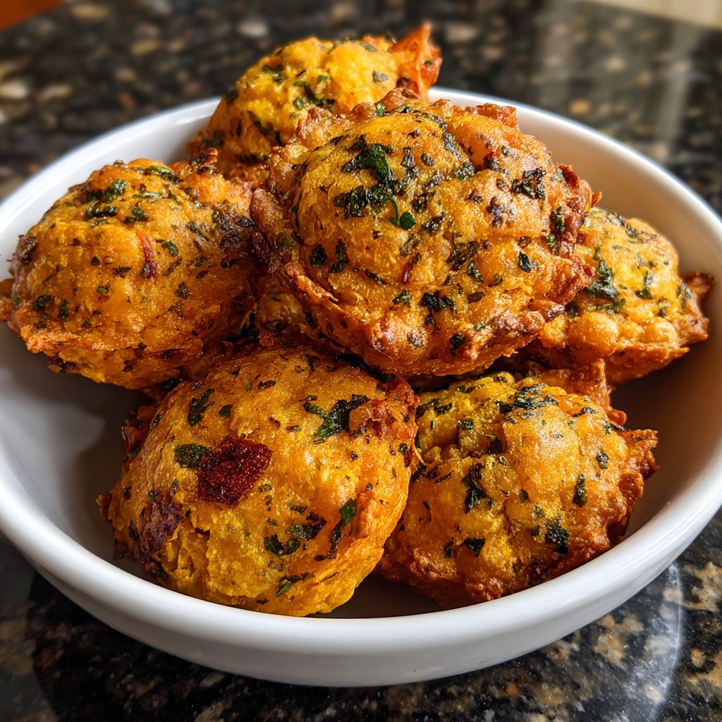 Masala Gemüse Puffs knusprig Vorspeise