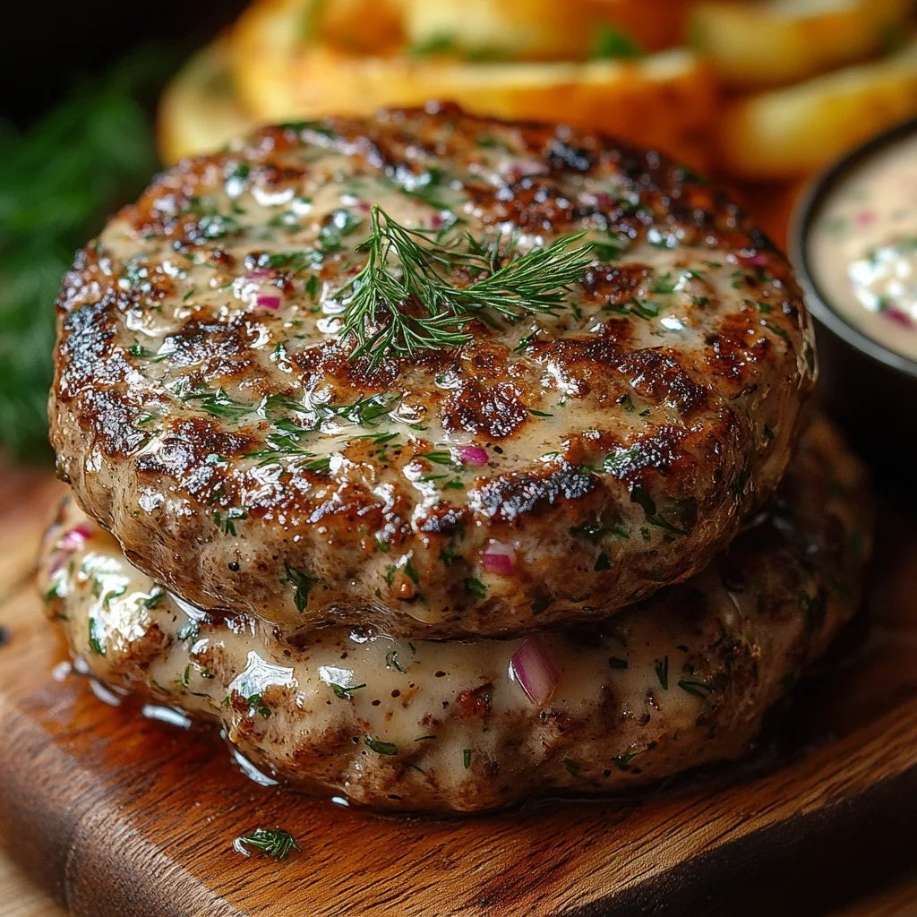 Frikadellensteaks in cremiger Dillsauce: Ein Unglaublich Ultimatives Rezept