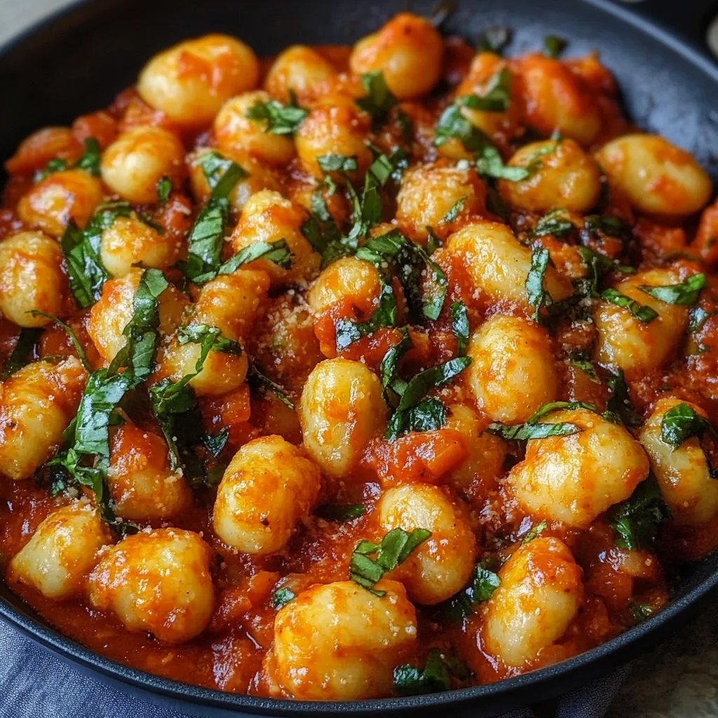 Gnocchi all'arrabbiata