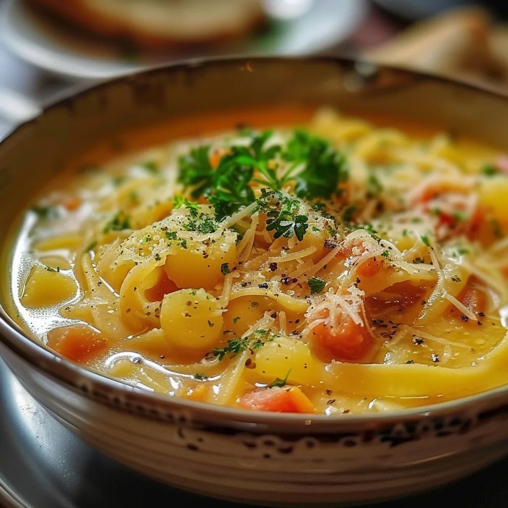 Ungarische Kartoffelsuppe