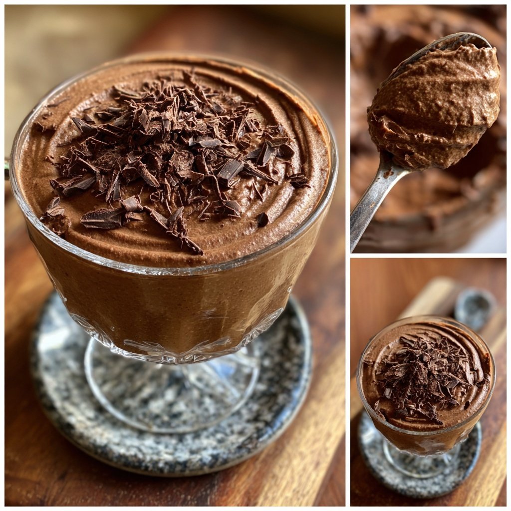 Mousse au Chocolat in Minuten
