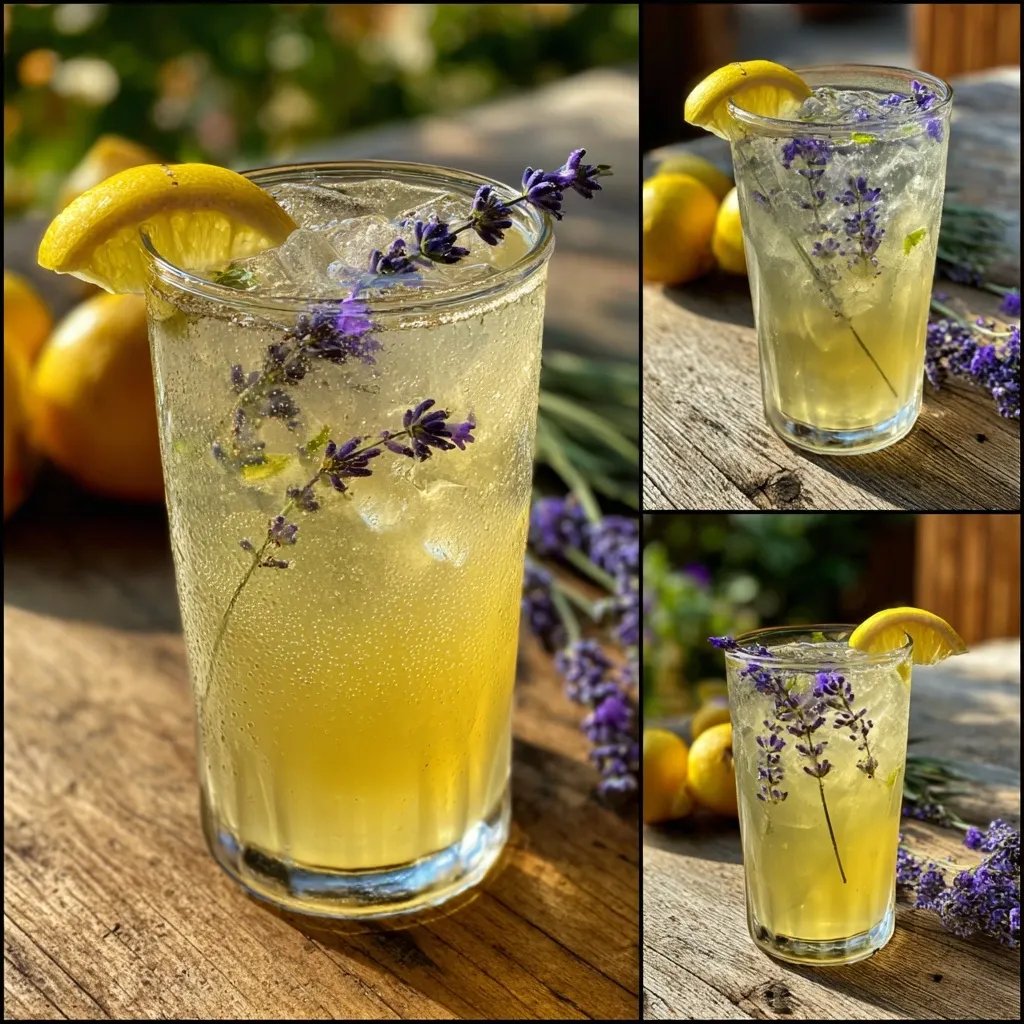 Limonade mit Lavendel