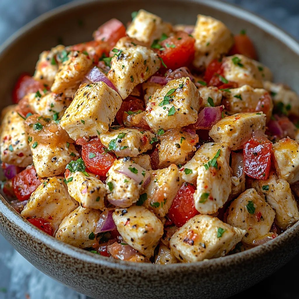 Italienischer Grinder-Hühnchensalat: Ein Unglaublich Ultimatives Rezept für 5 Personen