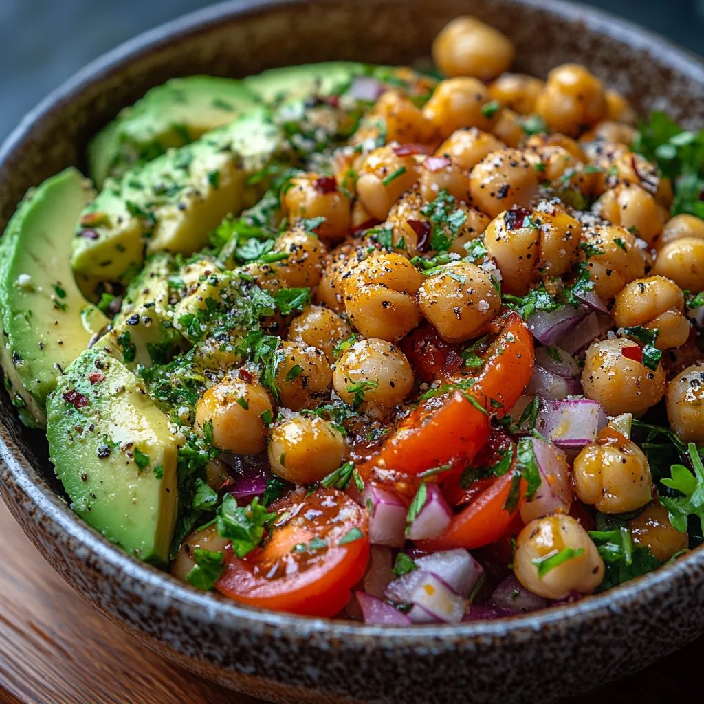 Kichererbsen-Feta-Avocado-Salat: Ein Unglaublicher Ultimativer Genuss für 5 Sinne