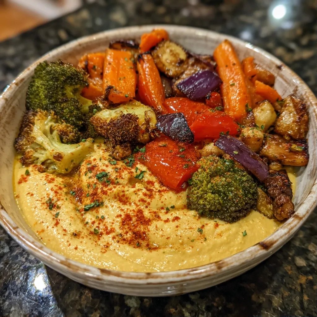Kichererbse Tahini Bowl