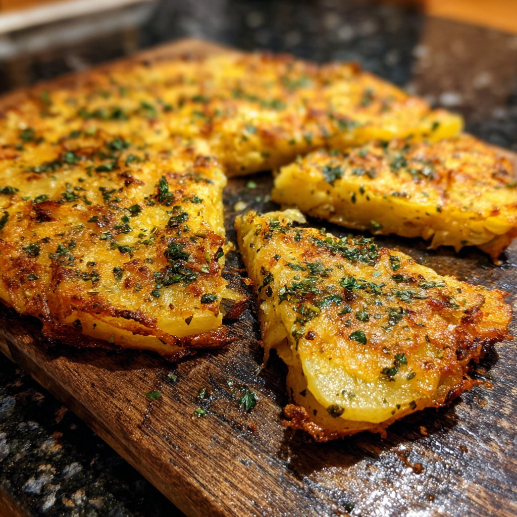 Irische Cheddar und Kartoffel Pfanne