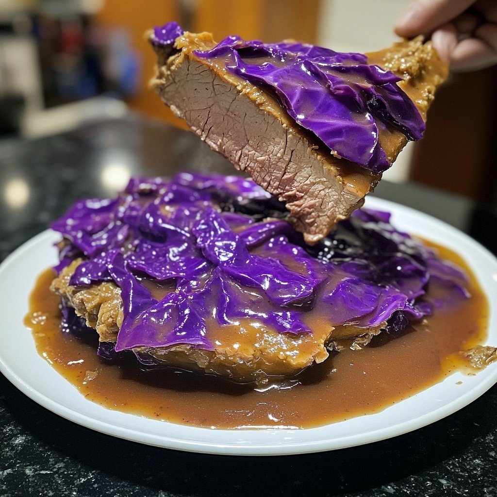 Wildente mit Rotkohl