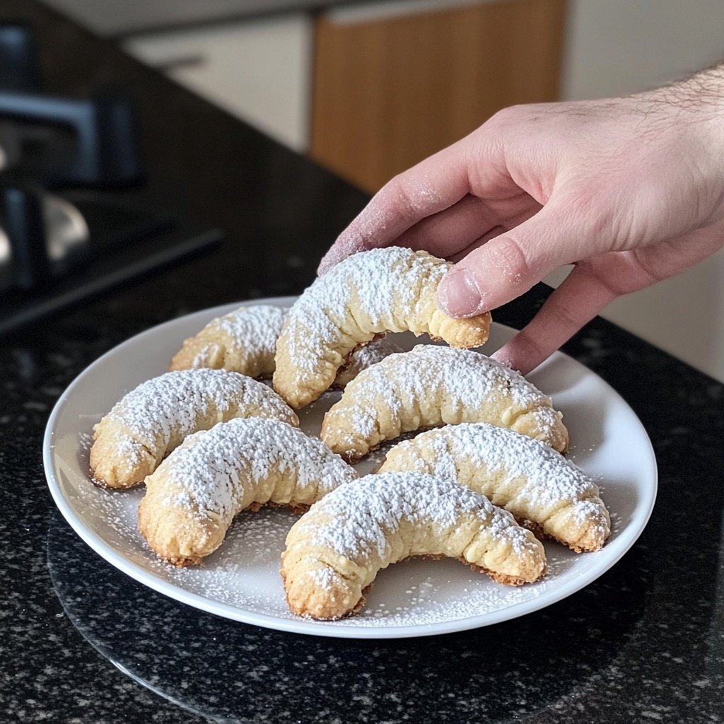 Vanillekipferl mit echter Bourbon-Vanille