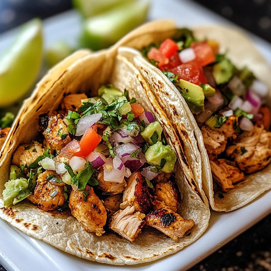 Chicken Street Tacos: Ein Unglaubliches Ultimatives Rezept für 5 Sterne