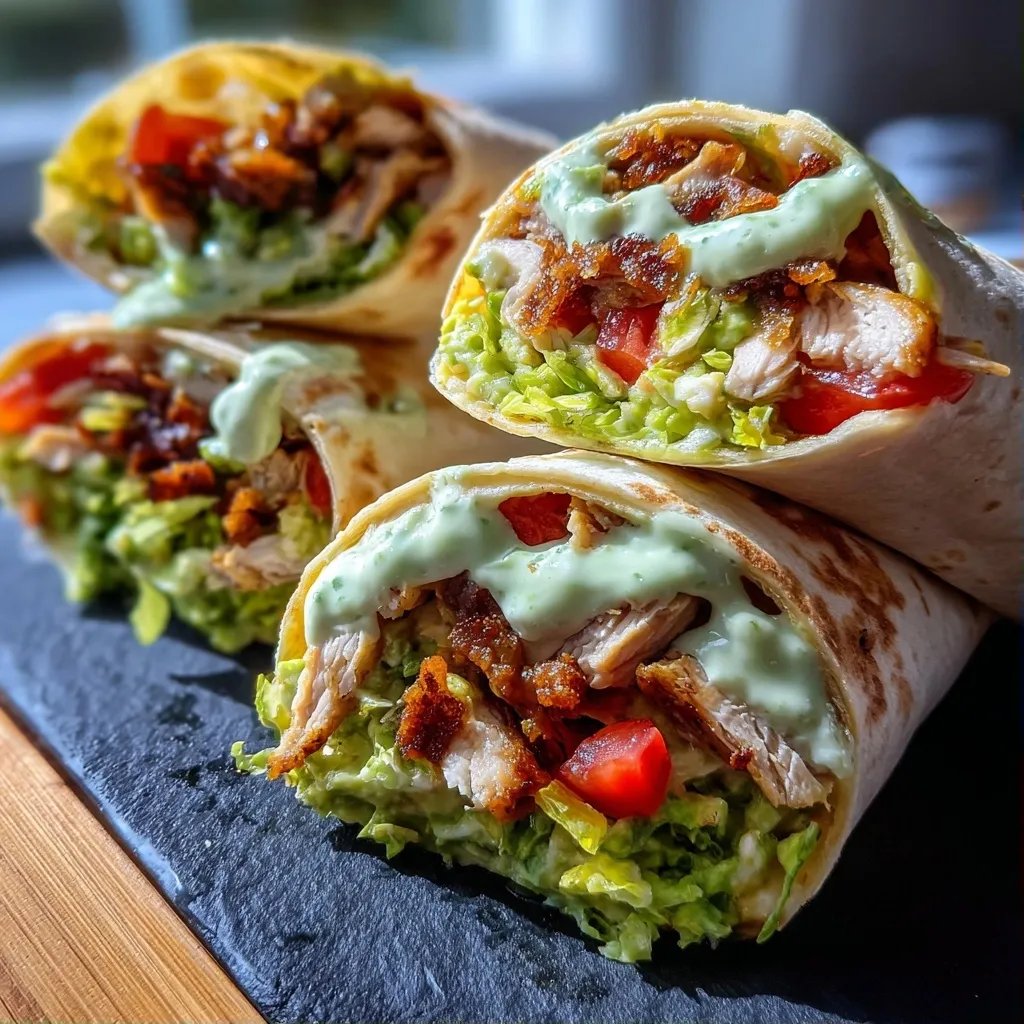 Wraps Mit Hähnchen
