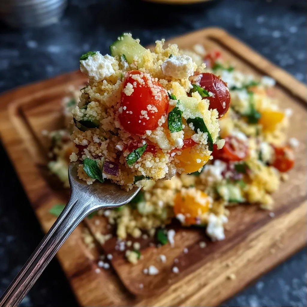 Couscous Salat Mit Feta