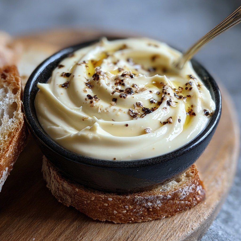 Trüffelöl Luxus Hausgemachte Mayonnaise