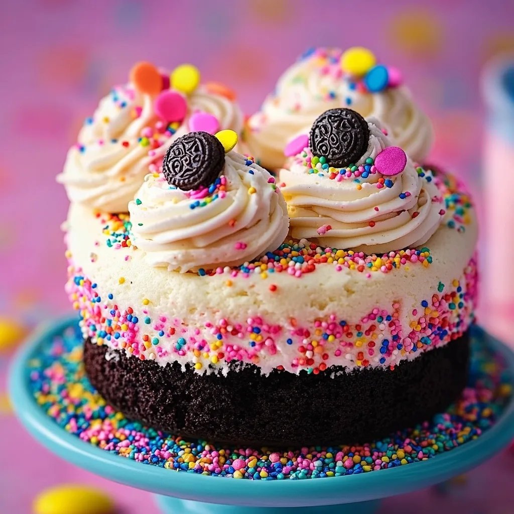 Funfetti Oreo Geburtstagstorte: Eine Unglaubliche Ultimative Rezept